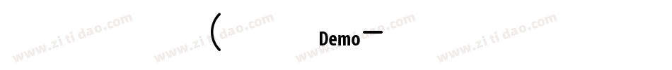 Redotika (DEMO)字体转换